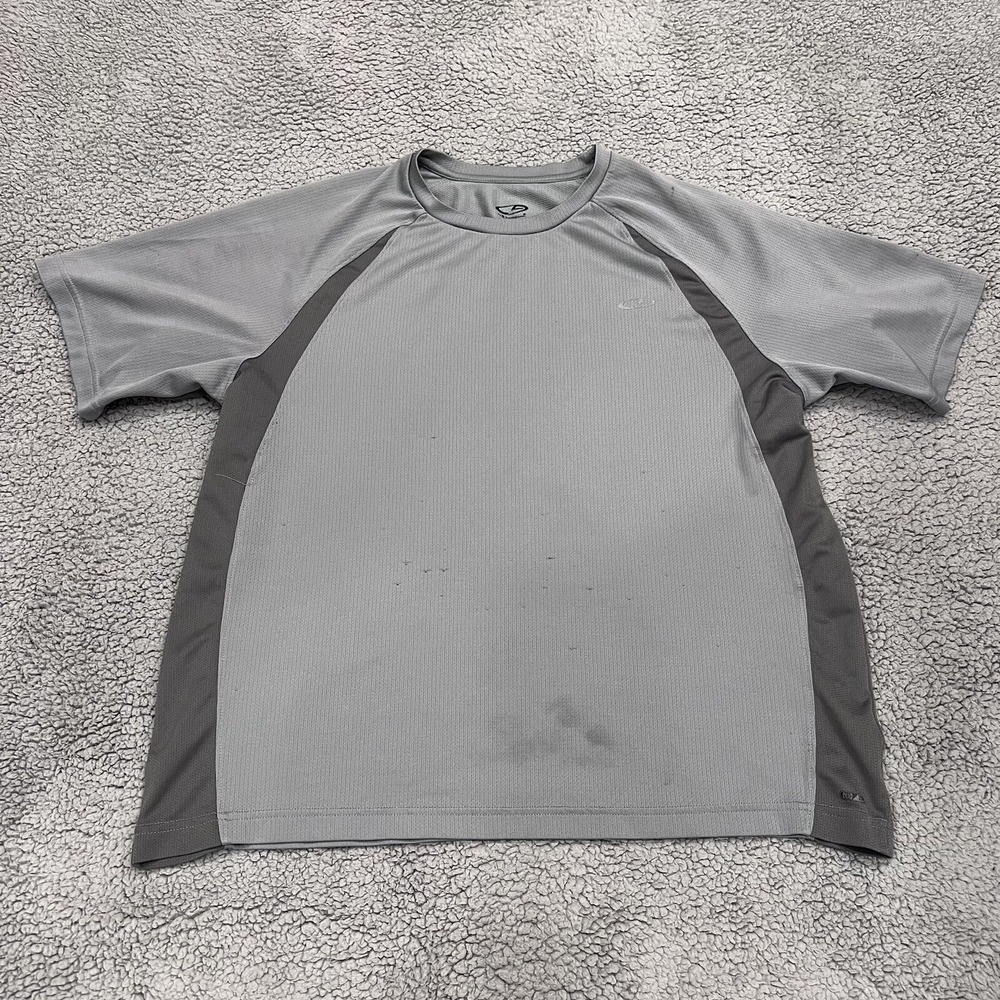 C9 by Champion Shirt Mens XL Short Sleeve Gray Crew Athletic Tee Fitness Minimal